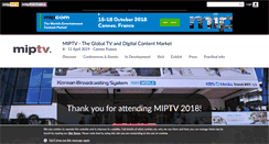 Desktop Screenshot of miptv.com